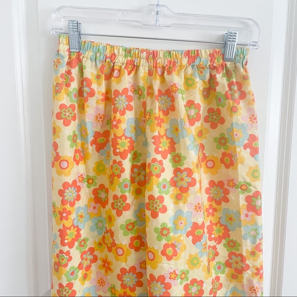 Vintage 60s Floral Pants - Picture 2 of 2